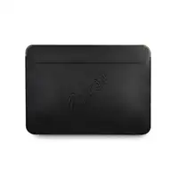 Funda Guess para portátil y tablet de 13" diseño Saffiano color Negro GUCS13PUSAS