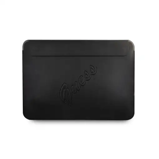 Funda Guess para portátil y tablet de 13" diseño Saffiano color Negro GUCS13PUSAS
