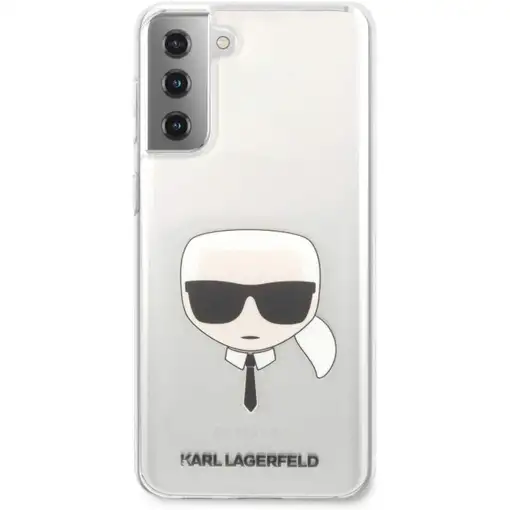 Funda Rígida Karl Lagerfeld para Samsung Galaxy S21 Plus diseño cara de Karl Tran