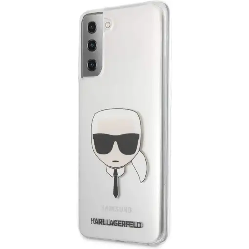 Funda Rígida Karl Lagerfeld para Samsung Galaxy S21 Plus diseño cara de Karl Tran