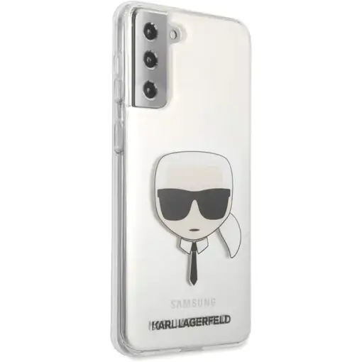 Funda Rígida Karl Lagerfeld para Samsung Galaxy S21 Plus diseño cara de Karl Tran