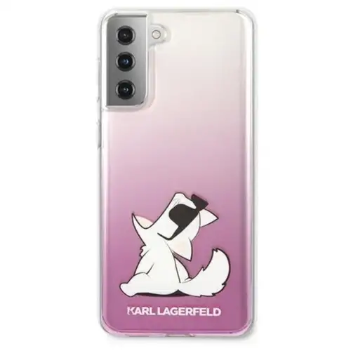 Funda Rígida Karl Lagerfeld diseño Choupette para Samsung Galaxy S21 Ultra 5G Ros Funda Rígida Karl Lagerfeld diseño Choupette para Samsung Galaxy S21 Ultra 5G Ros