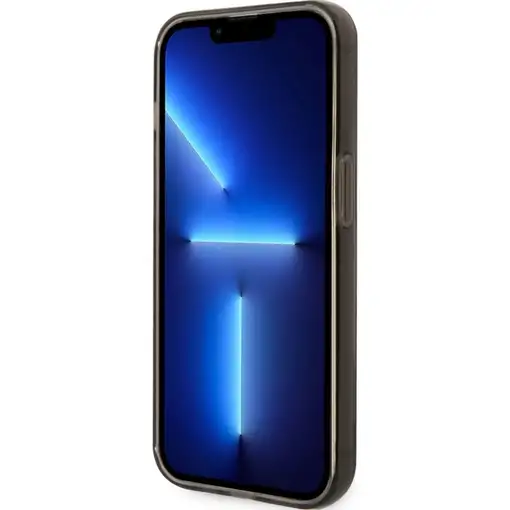 Funda Guess Rígida Translúcida para Apple iPhone 14 Pro Color Negro con logo dora