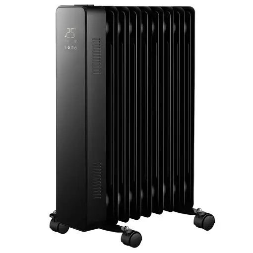 Radiador De Aceite, Klack Enermax 2020, 9 Elementos, 2000w, Negro