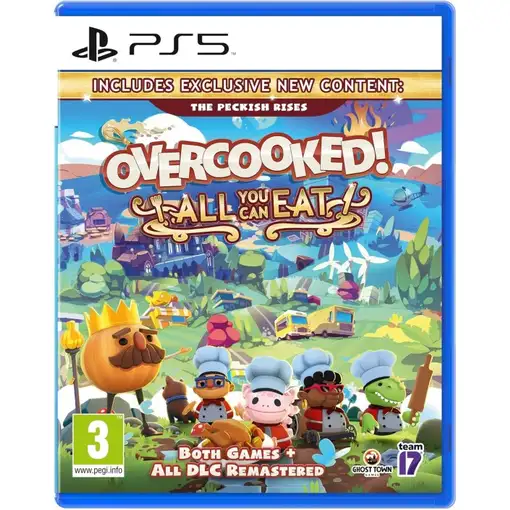 Juego Overcooked: All You Can Eat para Playstation 5 | PS5 Juego Overcooked: All You Can Eat para Playstation 5 | PS5