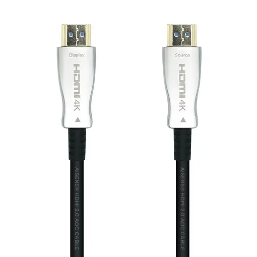 AISENS Cable HDMI V2.0 AOC Premium Alta Velocidad / HEC 4k@60Hz 18Gbps, A/M-A/M, N