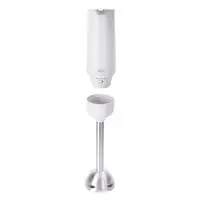 JATA JEBT1124 licuadora Batidora de inmersión 400 W Acero inoxidable, Blanco