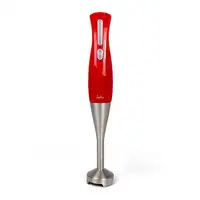 JATA JEBT1852 licuadora Batidora de inmersión 900 W Rojo, Acero inoxidable