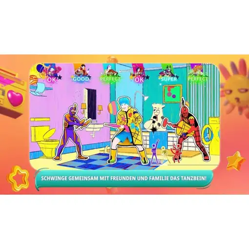 Juego Just Dance 2025 Carátula con Código de Descarga para Playstation 5 | PS5
