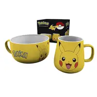Set desayuno de Cerámica Bol + Taza Abystyle Pokémon Modelo Pikachu
