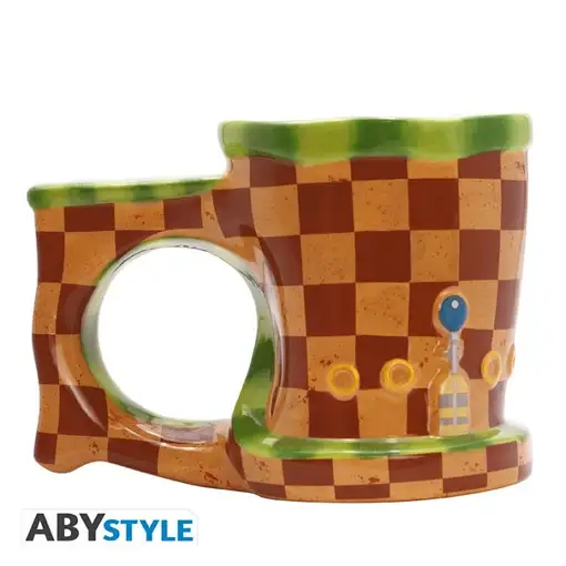 Taza de Cerámica 3D Abystyle Sonic Modelo Sonic Run