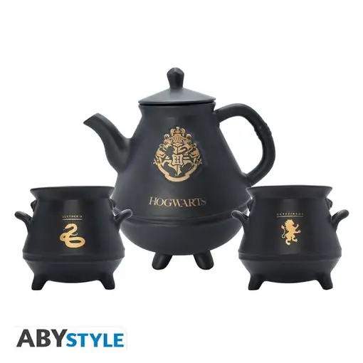 Tetera de Cerámica Abystyle Harry Potter Modelo Calderos de Hogwarts
