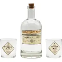 Set de Vasos y Botella Harry Potter Modelo Poción Nº 07 Set de Vasos y Botella Harry Potter Modelo Poción Nº 07