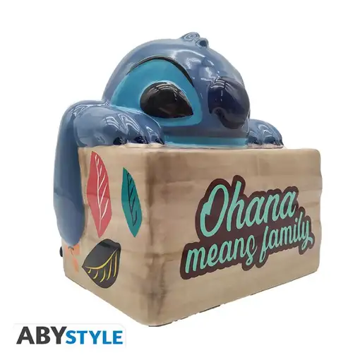 Tarro de Cerámica para Galletas Abystyle Disney Stitch Modelo Ohana