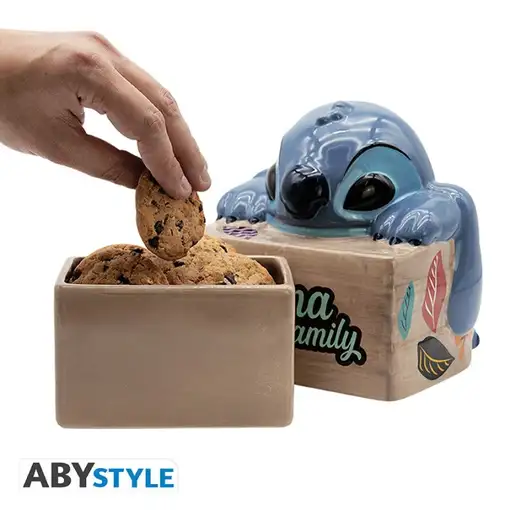 Tarro de Cerámica para Galletas Abystyle Disney Stitch Modelo Ohana