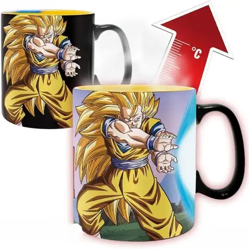 Taza Térmica de Cerámica Abystyle Dragon Ball Modelo Kamehameha