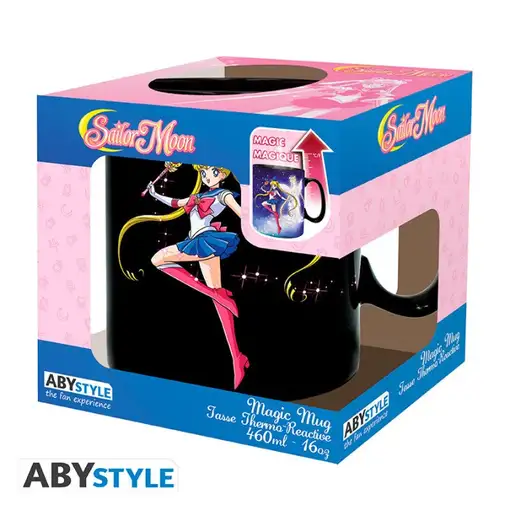 Taza Térmica de Cerámica Abystyle Sailor Moon Modelo Grupo