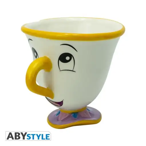 Taza de Cerámica Abystyle Disney La Bella y La Bestia Modelo Chip
