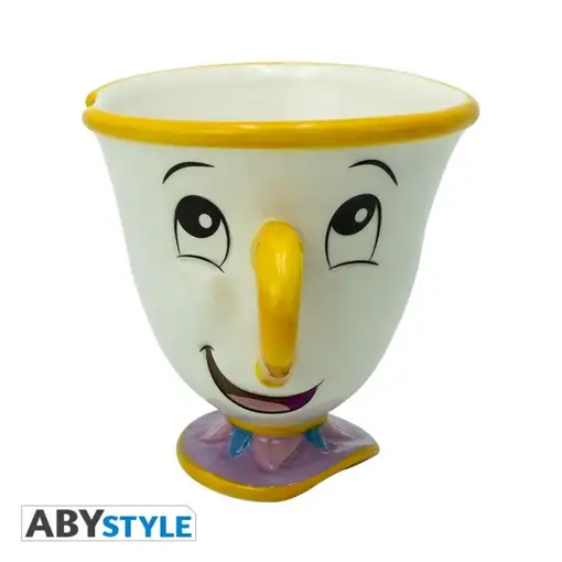 Taza de Cerámica Abystyle Disney La Bella y La Bestia Modelo Chip