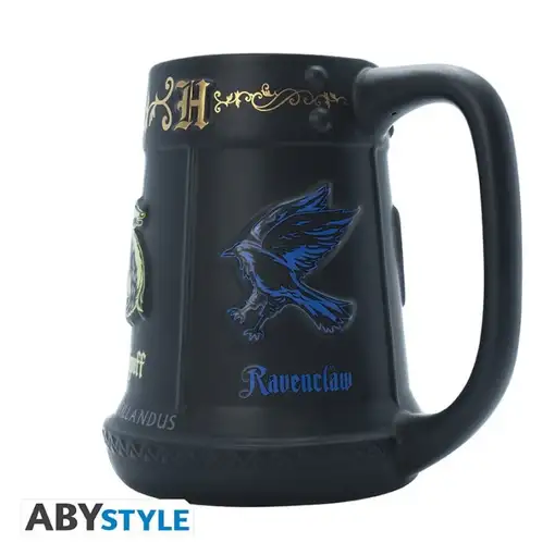 Taza de Cerámica 3D Abystyle Harry Potter Las Cuatro Casas
