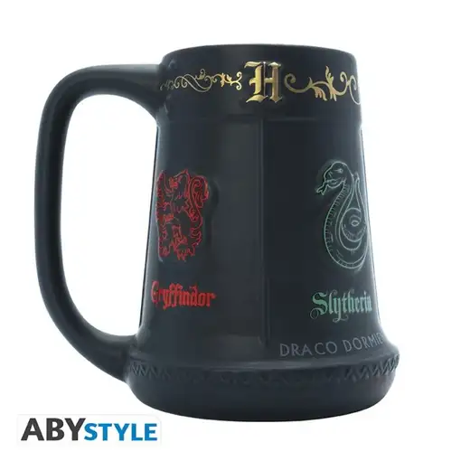 Taza de Cerámica 3D Abystyle Harry Potter Las Cuatro Casas