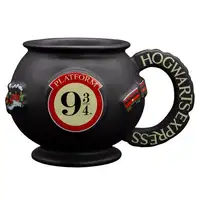 Taza de Cerámica 3D Abystyle Harry Potter Modelo Andén 9 ¾ Taza de Cerámica 3D Abystyle Harry Potter Modelo Andén 9 ¾