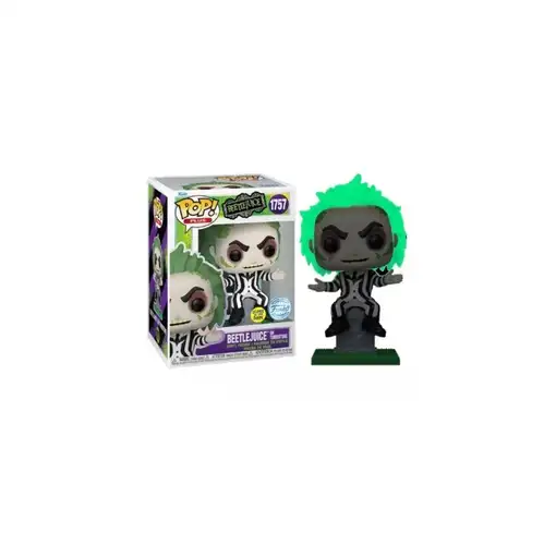 Figura Funko Pop! Películas Beetlejuice Beetlejuice sobre una tumba Modelo 1757 |