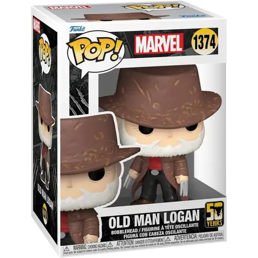 Figura Funko Pop! Marvel 50 Aniversario Lobezno Old Man Logan Modelo 1374 | 77435