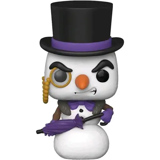 Figura Funko Pop! DC Super Héroes Pingüino como Muñeco de Nieve Modelo 367 | 5167