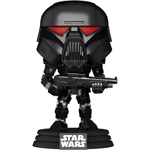 Funko Pop! Star Wars The Mandalorian Soldado Oscuro Dark Trooper Modelo 466 | 582
