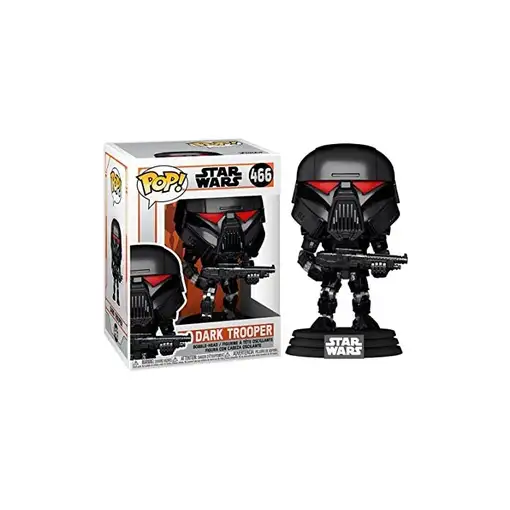 Funko Pop! Star Wars The Mandalorian Soldado Oscuro Dark Trooper Modelo 466 | 582