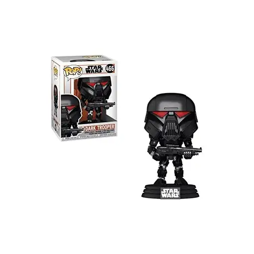 Funko Pop! Star Wars The Mandalorian Soldado Oscuro Dark Trooper Modelo 466 | 582