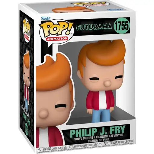 Figura Funko Pop! Futurama Philip J. Fry Modelo 1755 | 80078