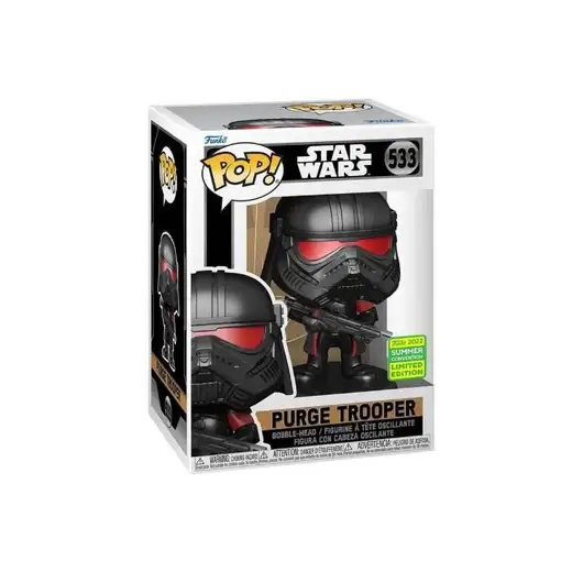 Figura Funko Pop! Star Wars Purge Trooper Modelo 533 | 65334 Edición Limitada Con