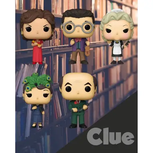 Figura Funko Pop! Juguetes Retro Cluedo Mrs. Scarlet con candelabro Modelo 49 | 5