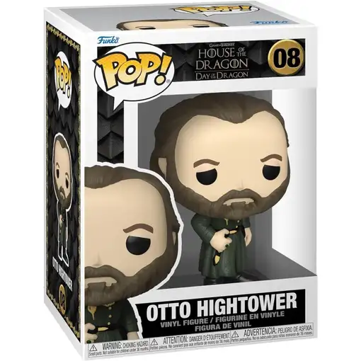 Figura Funko Pop! Series Juego de Tronos Casa del Dragón Otto Hightower Modelo 08