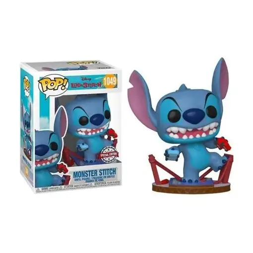 Figura Funko Pop! Disney Lilo y Stitch Monster Stitch Modelo 1049 | 56119 Edición