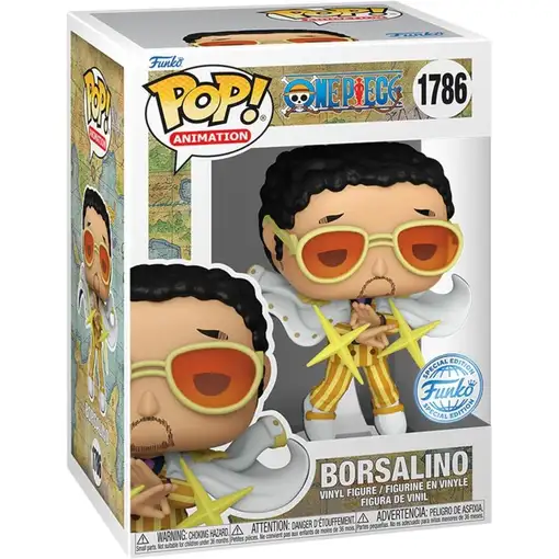 Figura Funko Pop! Animación One Piece Borsalino Modelo 1786 | 82836 Edición Espec