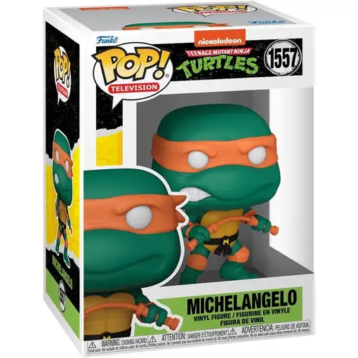 Figura Funko Pop! Nickelodeon Teenage Mutant Tortugas Ninja Michelangelo Modelo 1