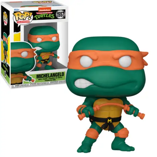 Figura Funko Pop! Nickelodeon Teenage Mutant Tortugas Ninja Michelangelo Modelo 1