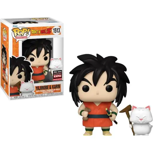 Figura Funko Pop! Bola de Dragón Z Yajirobe y Karin Modelo 107 | 76851 Edición Li