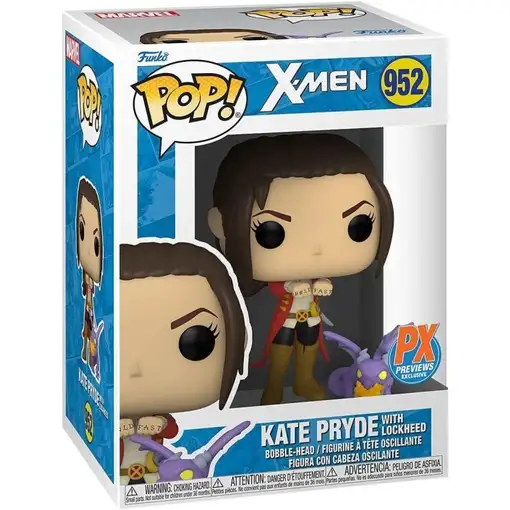Figura Funko Pop! Marvel X-Men Kate Pryde con Lockheed Modelo 952 | 58799 Edición