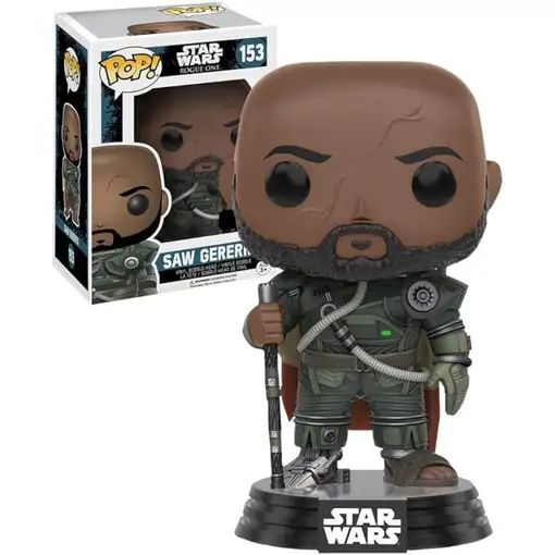 Figura Funko Pop! Star Wars Rogue One Saw Gererra Modelo 153 | 10457 Edición Excl
