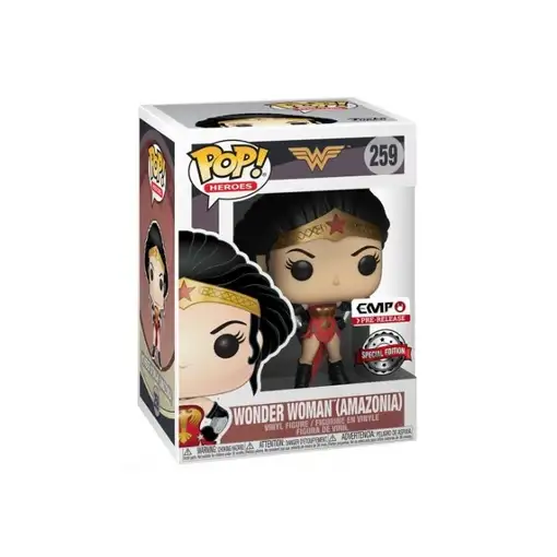 Figura Funko Pop! DC Héroes Wonder Woman Amazonia Modelo 259 | 38773 Edición Espe