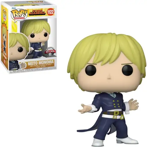 Figura Funko Pop! Animación My Hero Academia Neito Monoma Modelo 1122 | 63282 Edi