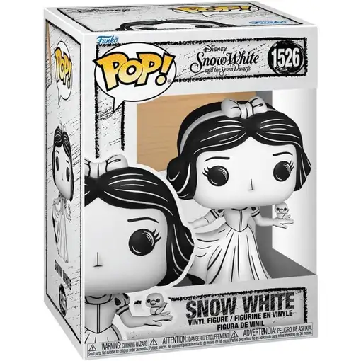 Figura Funko Pop! Disney Blancanieves Snow White Modelo 1526 | 80945 Edición en b