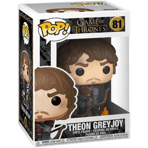 Figura Funko Pop! Televisión Juego de Tronos Theon Greyjoy con flecha llameante M