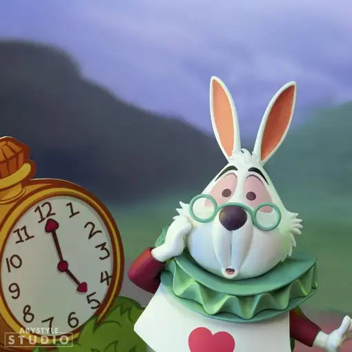 Figura Abystyle Disney Alicia en el País de las Maravillas Modelo 26 Conejo Blanc