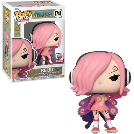 Figura Funko Pop! One Piece Reiju Modelo 1741 | 79394 Edición Limitada Funkon 202