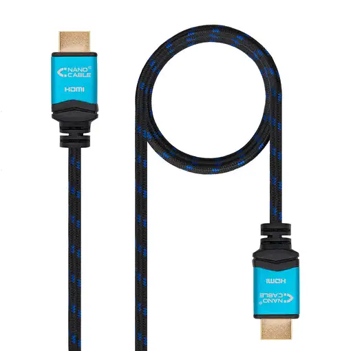 Nanocable Cable HDMI V2.0 4K@60GHz 18 Gbps A/M-A/M, negro, 3.0 m